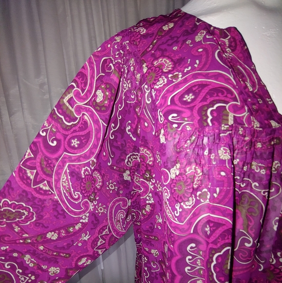 💜 Tunic Paisley blouse 💜 - Picture 3 of 3